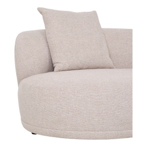 COLTAR KINGSTON 294CM, DIN LEMN SI TEXTIL, CULOARE BEJ NATUR, HOUSE NORDIC - Img 5