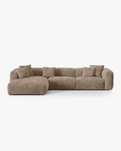 COLTAR MARTINA, 130X176 CM, PE STANGA, GHINDA, TAPITAT CU TAPITERIE DIN TEXTIL CORDOI TILIA, MICADONI