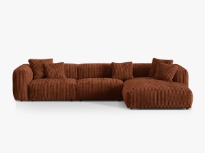 COLTAR MARTINA DREAPTA, 3 LOCURI, 330 CM, DIVERSE CULORI SI MATERIALE, DESIGN DEOSEBIT - Img 15
