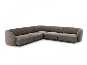 COLTAR MILEY, 5 LOCURI, GRI 16, TAPITERIE CHENILLE, DESIGN DEOSEBIT