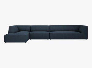COLTAR MODULAR RUBY, STANGA, 5 LOCURI, 366 CM, DIVERSE CULORI SI MATERIALE, DESIGN DEOSEBIT - Img 15