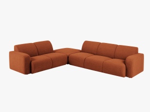 COLTAR MOLINO, STANGA, 6 LOCURI, 315 CM, DIVERSE CULORI SI MATERIALE, DESIGN DEOSEBIT - Img 5