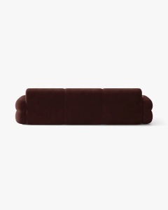 COLTAR PE STANGA, NEO, LEMN DE CIRES, 305X165 CM, TAPITAT CU TAPITERIE DIN TEXTIL CHENILLE GOLD, MICADONI - Img 4