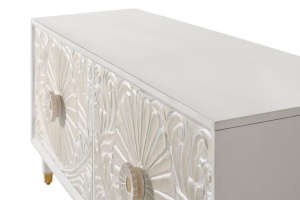 COMODA/BUFET LIVING, ARTIM 1083, DIN LEMN DE MANGO, SCULPTAT MANUAL, ARTIM GROUP SELECTION - Img 6