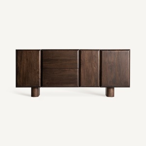 COMODA LIVING CRAIGH 179 CM, DIN LEMN DE MANGO SI METAL, DESIGN CONTEMPORAN, VICAL HOME