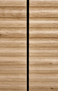 COMODA LIVING MURANO KM-1, 160X86 CM, STEJAR ARTISAN/NEGRU, DIN MDF FURNIRUIT SI METAL, STIL MODERN - Img 6