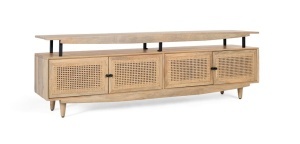 COMODA LIVING TV, ARTIM 180CM, DIN LEMN DE MANGO, REALIZATA MANUAL, ARTIM GROUP SELECTION - Img 2