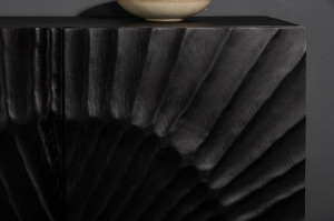 COMODA NEAGRA , SCORPION, LEMN MASIV MANGO 140CM, REALIZATA MANUAL, ARTIM GROUP SELECTION - Img 4