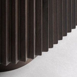 COMODA TV CENVES 200CM, DIN LEMN DE MANGO SI MARMURA, DESIGN CONTEMPORAN, VICAL HOME - Img 4