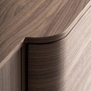 COMODA TV KEXBY 220CM, REALIZAT DIN MDF, FURNIR, STIL CONTEMPORAN, FINISAJ MARO, VICAL HOME - Img 5