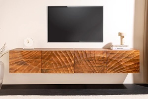 COMODA TV, SCORPION 200CM, LEMN DE MANGO, CULOARE NATUR/MARO, ARTIM GROUP SELECTION - Img 9
