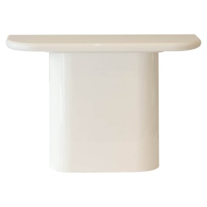 CONSOLA BLAKE COCONUT MILK, 214197, CONFECTIONATA DIN MDF, CULOAREA ALBA, STIL MODERN - Img 2