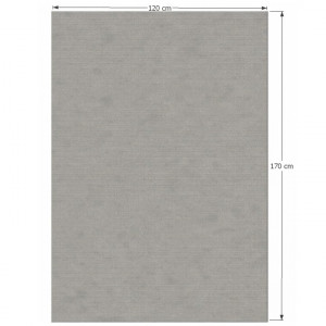 Covor 120x170 cm, gri, FRODO, 0000194658 - Img 4