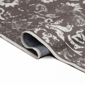 Covor vintage 200x300 cm, maro, MORIA, 0000194637 - Img 3