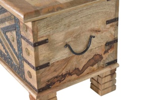 CUFAR DIN LEMN 116CM, LEMN DE MANGO SI METAL, ARTIM GROUP SELECTION - Img 6
