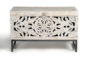 CUFAR DIN LEMN 80CM, LEMN DE MANGO SI METAL, ARTIM GROUP SELECTION