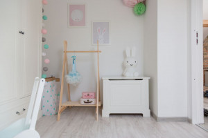 CUTIE DEPOZITARE JUCARII INES ALBA DIN MDF STIL CLASIC BA