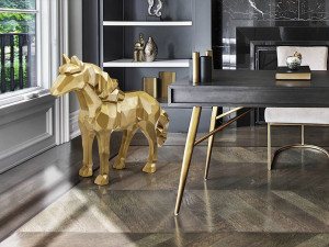 DECORATIUNE FUTURE HORSE, 75CM, STIL EXCLUSIVIST, COD 679466