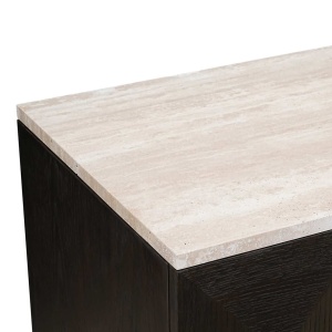 DULAP/CABINET CLAREMONT, 212218, CONFECTIONAT DIN FURNIR DE STEJAR, LEMN SI TRAVERTIN, MARO, STIL MODERN - Img 7