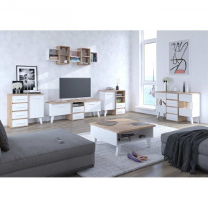 DULAP CU SERTARE NORDIS 1D4S DIVERSE NUANTE DIN PLACI LAMINATE DE CALITATE DESIGN SCANDINAV - Img 5