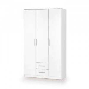 DULAP LIMA S-3, ALB, DIN PAL MELAMINAT, STIL MODERN - Img 1