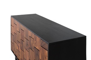 DULAP LIVING 100CM, COD 2280, LEMN DE MANGO, GINER Y COLOMER, STIL MODERN - Img 4