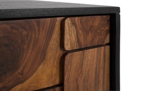 DULAP LIVING 160CM, COD 2279, LEMN DE MANGO, GINER Y COLOMER, STIL MODERN - Img 5