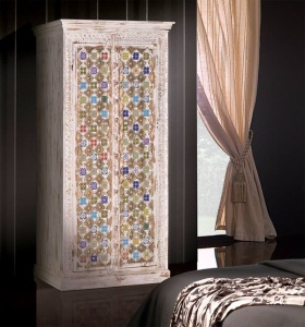 DULAP LIVING DEOSEBIT, GINER 6576, DIN LEMN DE MANGO, ARTIM GROUP SELECTION