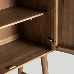DULAP LIVING ZERF 152CM, DIN LEMN DE MANGO SI MDF, DESIGN CONTEMPORAN, VICAL HOME - Img 6