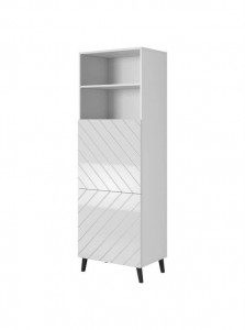 DULAP/ORGANIZATOR, ABETTO 176CM, DIN PLACI LAMINATE SI MDF, ALB, DESIGN MODERN - Img 3