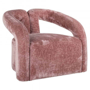 FOTOLIU CONFORTABIL DANA, ROZ, TAPITERIE CHENILLE, STIL MODERN, RICHMOND INTERIORS