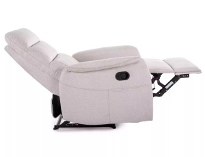 FOTOLIU CONFORTABIL SOLON BREGO, BEJ DESCHIS 22, CU FUNCTIE DE MASAJ, RABATARE SI PORT USB INCORPORAT - Img 2