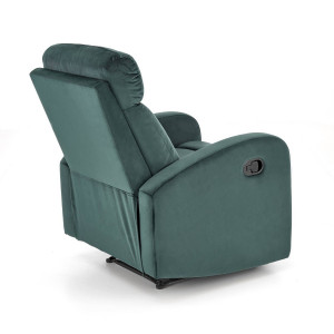 FOTOLIU CONFORTABIL WONDER, VERDE, TAPITERIE DIN CATIFEA, CU FUNCTIE DE RABATARE, STIL MODERN - Img 6
