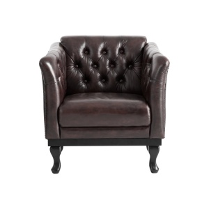 FOTOLIU DE LUX CHESTERFIELD DOVER, DIN PIELE NATURALA, CULOARE MARO, ARTIM SELECTION