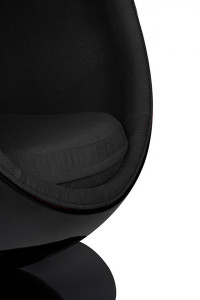 FOTOLIU EXCLUSIVIST OVALIA, NEGRU/NEGRU, DIN FIBRA DE STICLA, STIL MODERN - Img 5