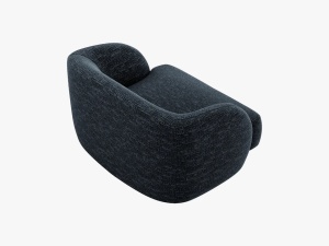 FOTOLIU MILEY, 103 CM, ALBASTRU 86, TAPITERIE CHENILLE, DESIGN DEOSEBIT - Img 3