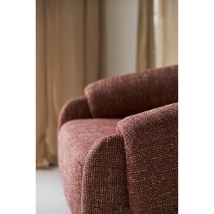 FOTOLIU MODERN HAMILTON, DIN LEMN SI TEXTIL, CULOARE BORDO, HOUSE NORDIC - Img 7
