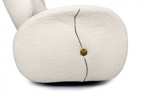 FOTOLIU MODERN, TAPE TEDDY, DIN METAL, PIELE ECO SI MATERIAL BOUCLE , DESIGN EXCLUSIVIST - Img 5