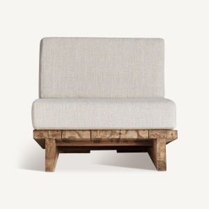 FOTOLIU PURE 35212, ALB/NATURAL, CONFECTIONAT DIN LEMN DE TEC RECICLAT, POLIPROPILENA SI TEXTIL, STIL MODERN