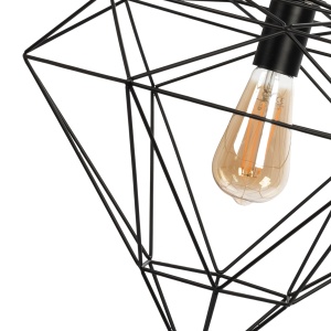 LAMPĂ DE CULOARE DIAMANT METAL LOFT BLACK APP563-1CP - Img 2