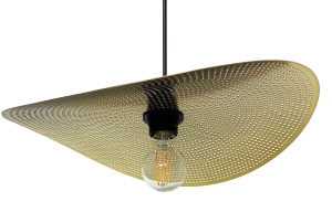 Lampă de tavan APP1470-1CP BLACK/OLD GOLD - Img 2