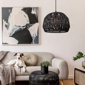 Lampă de tavan APP1483-1CP Black - Img 2