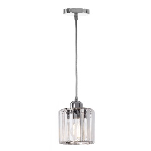 Lampă de tavan cristal argintiu APP508-1CP - Img 2