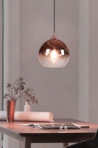 Lampa DE TAVAN din sticla APP 313-1CP Rose Gold - Img 3