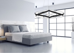 Lampa LED APP793-CP BLACK FLAT - Img 4