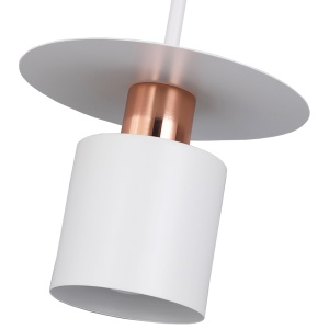 Lampă suspendată APP1146-1CP White Rose Gold - Img 4