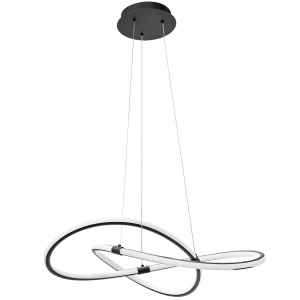 Lampă suspendată APP1193-CP Black - Img 4