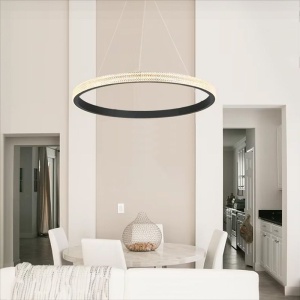 Lampă suspendată LED APP1512-CP Black - Img 2