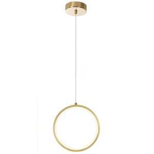 Lampă suspendată LED G112-CP Gold - Img 1