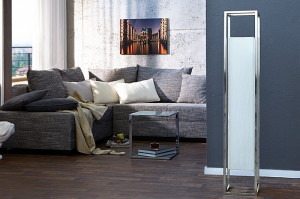 LAMPADAR AGAPUNE ALB/CROM 10878 DESIGN MODERN - Img 2